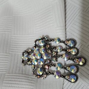 Vintage Irradessent brooch 1950-70s